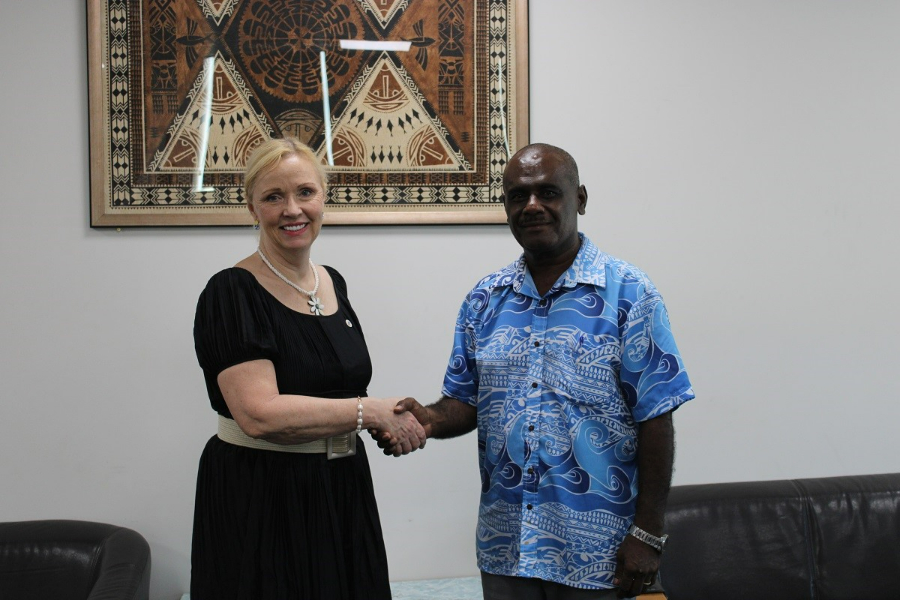  MFAET meets with UN Inter-Agency Task Force on Solomon Islands readiness for LDC graduation