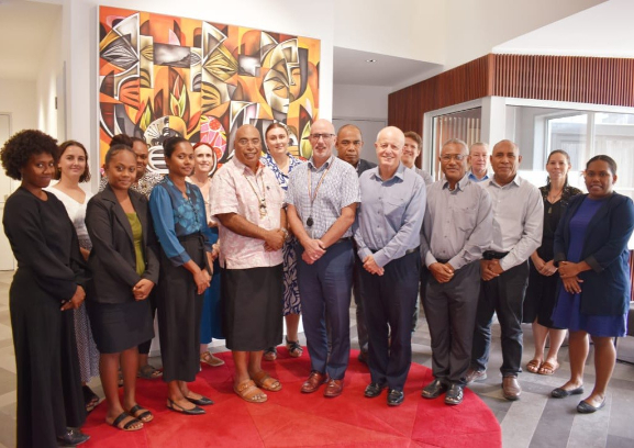 Solomon Islands and New Zealand government officials after their annual High-Level Consultation in Honiara this week.